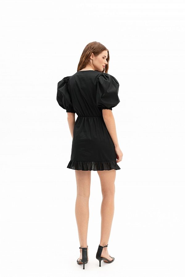 Сукня-куліска чорна DR30/1 № 3