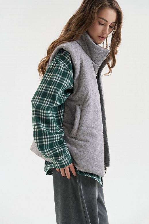 Жилетка світло-сіра - №2