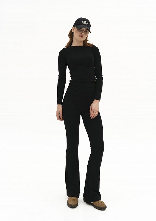 Костюм приталенний чорний