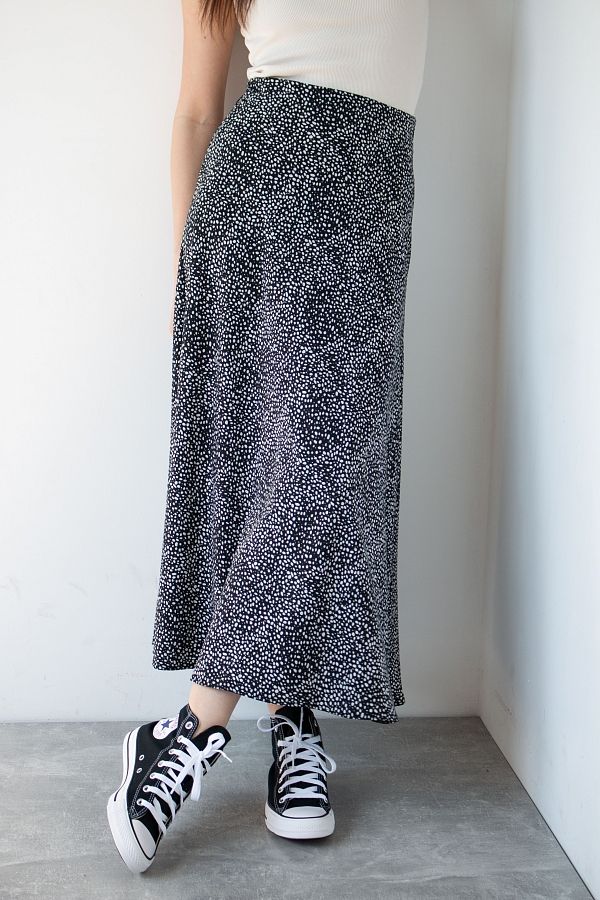 Спідниця максі чорна B0123/3 #RU# Юбка макси черная B0123/3 № 4