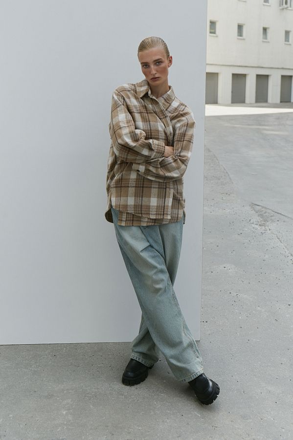 Сорочка утеплена беж МБС4002s/1 #RU# Рубашка утепленная бежевая МБС4002s/1 № 3