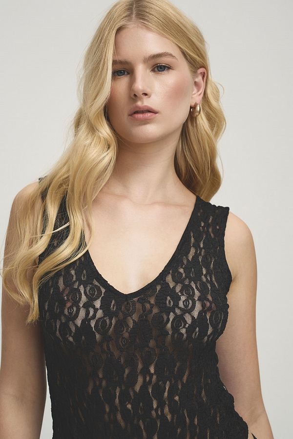 Боді мереживне чорне BD-01-LACE #RU# Боди кружевное черное BD-01-LACE № 2