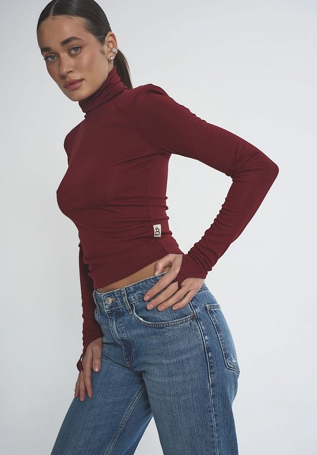 Гольф класичний з підплічниками бордовий GOLFPL/03 #RU# Классический гольф с подплечниками бордовый GOLFPL/03 № 3