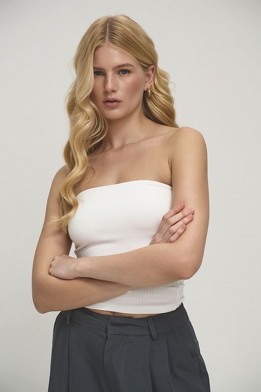 Топ-бандо білий - №2