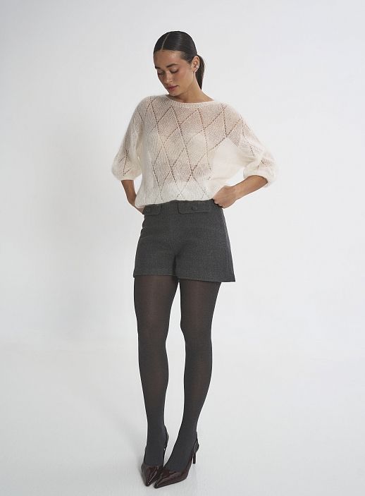 Шорти класичні темно-сірі