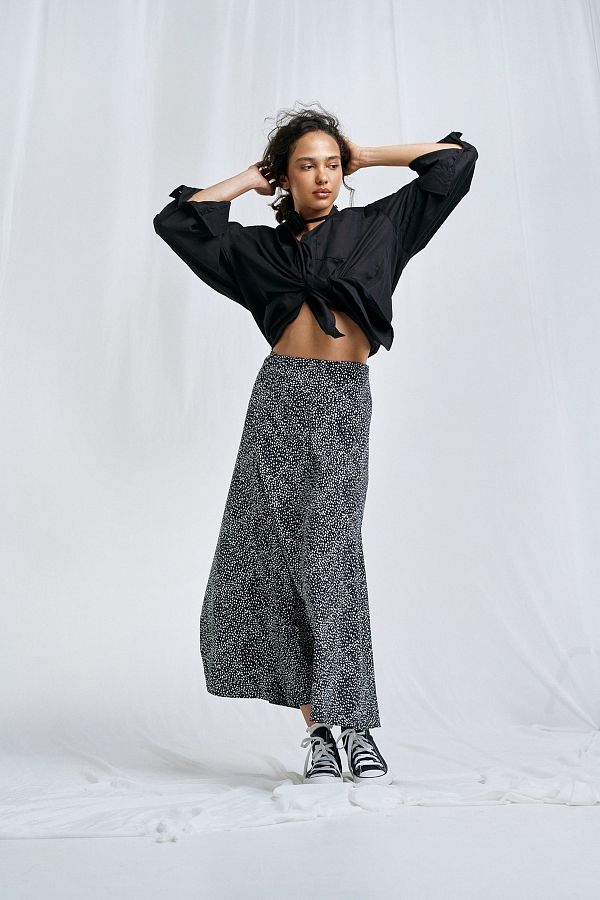 Спідниця максі чорна B0123/3 #RU# Юбка макси черная B0123/3 № 1