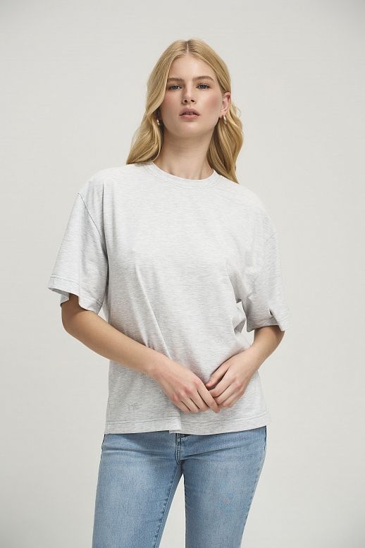 Футболка зі стразами MBocharova сіра