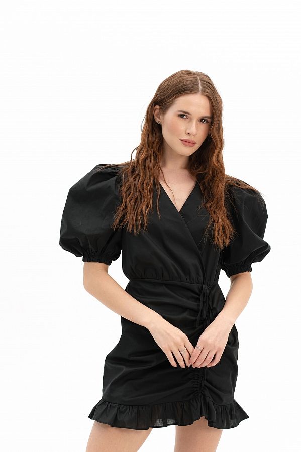 Сукня-куліска чорна DR30/1 № 2