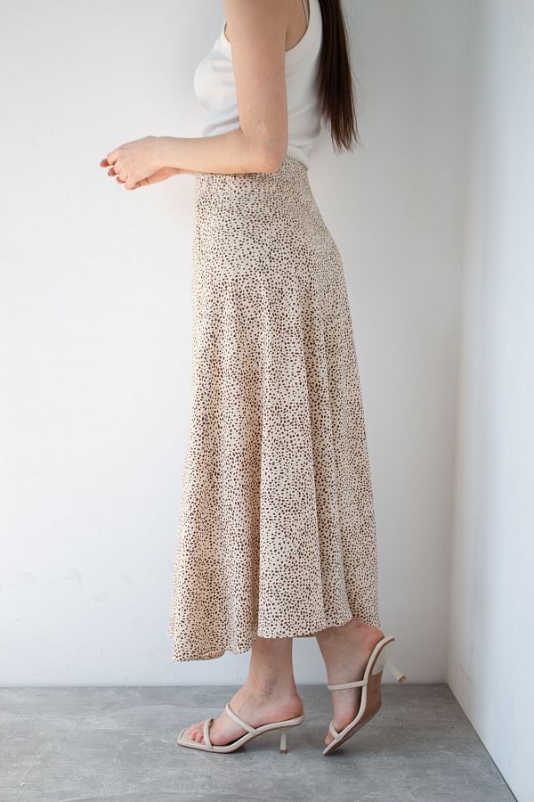 Спідниця максі бежева B0123/1 #RU# Юбка макси бежевая B0123/1 № 3