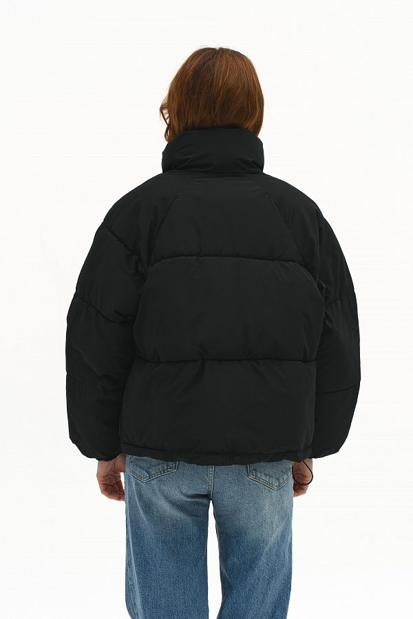 Куртка вкорочена на замку чорна PUVK25/4 #RU# Куртка укороченная на замке черная PUVK25/4 № 3