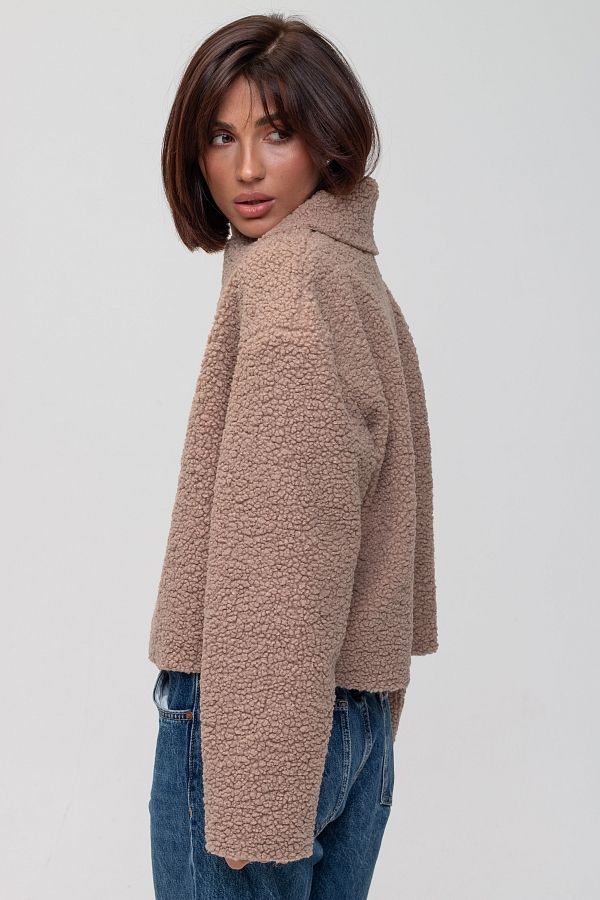 Куртка хутряна капучіновий SHB02 #RU# Куртка меховая капучино SHB02 № 2