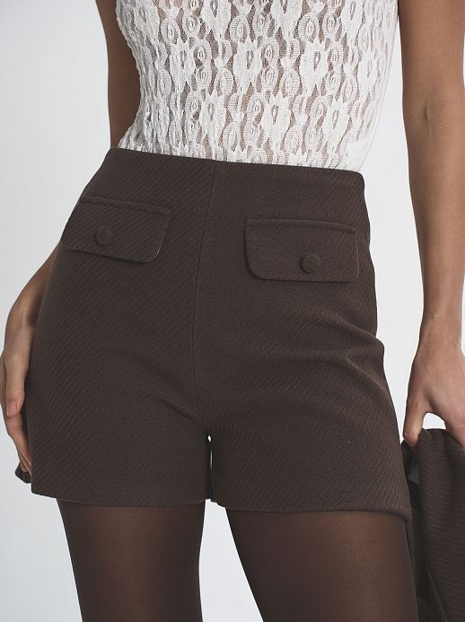 Шорти класичні коричневі - №2