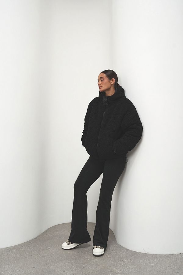 Куртка тедді чорна 240902/4 #RU# Куртка тедди черная 240902/4 № 3